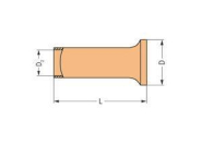 WAGO 216-102 Aderendhülse,Hülse für 0,75 