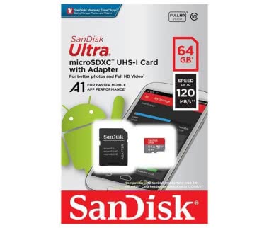 SanDisk Ultra microSDXC Card 64GB 