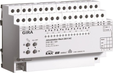 GIRA 216100 Jalousieaktor 8fach AC 230V 