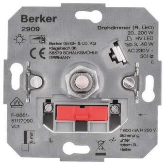 Berker Drehdimmer (R LED)           2909 