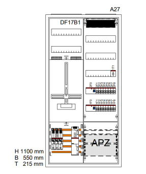 Schaltplan Komplettschrank    EFH 2023_1 