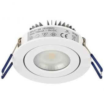 NORD LED Einbaus. weiß rund IP44  410960 