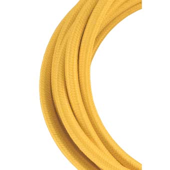 BAIL Textile Cable 2C Yellow 3m   139677 