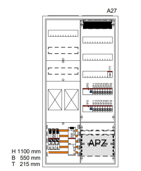 Schaltplan Komplettschrank    EFH 2023_2 