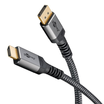 Goobay DisplayPort/HDMI-Kabel 1m 