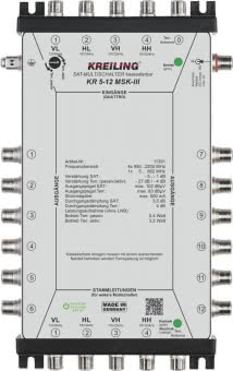 KREI Multischalter       KR 5-12 MSK-III 