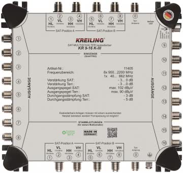 KREI Multischalter         KR 9-16 K-III 