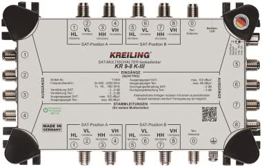 KREI KS-Multischalter       KR 9-8 K-III 