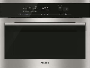 MIELE M 6160 TC Edelst/Cl EB-Mikrowelle 