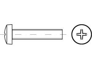 Reyher Linsenschrauben M5x10mm -H 