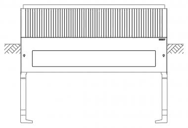 ABN Sockel Gr.2 f.Freiluftschrank  SX007 