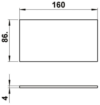 ALBE Milchüberfangglas G-296    90220296 