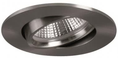 BRUM LED-Einbaustrahl 5W nickel INDIWO68 