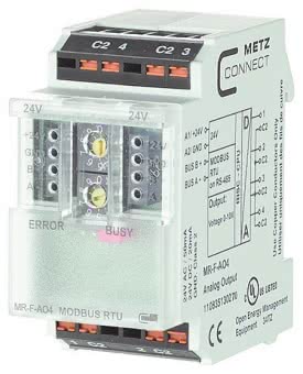 Metz MR-F-AO4 Modbus RTU    110835130270 