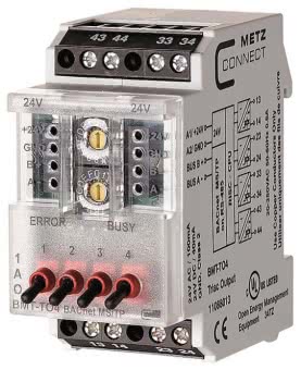 Metz BMT-TO4 BACnet MS/TP 4 DO, 11088013 