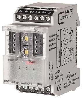 Metz BMT-DI4 BACnet MS/TP 4DI 1108841319 
