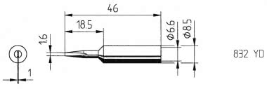 Ersa Lötspitze ERSADUR-LF    0832YDLF/SB 