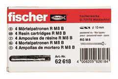 Fischer Mörtelpatrone R M 8 B     062618 