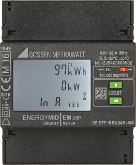 Gossen Energiezähler              EM2387 