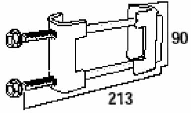 LEGR Eisenträgerklemme UFI 41   CM595353 