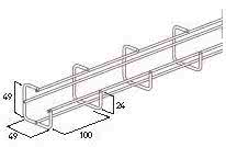 CABLO Schwerlastgitterrinne G-  CM430114 