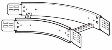 LEGR Bogen 45° B300 tvz.    PFB30045300G 