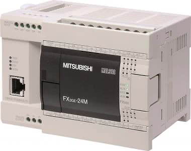 Mitsubishi SPS 24VDC       FX3GE-24MR/DS 