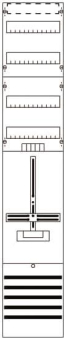 Striebel Zählerfeld 9RE 1Z+2RE   DF19B1V 