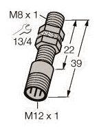 Turck Induktiver    BI1,5-EG08K-Y1-H1341 