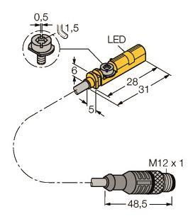 Turck Magnetfeld-   BIM-UNT-AP6X-0,3-RS4 