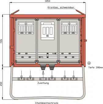 Walther Gruppenverteiler 173 kVA WGV0070 