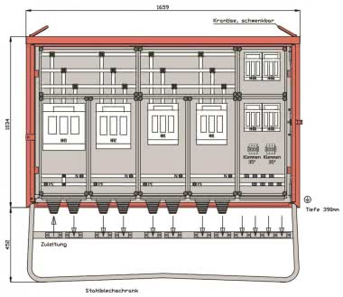 Walther Hauptverteiler 436kVA 7  WGV0090 