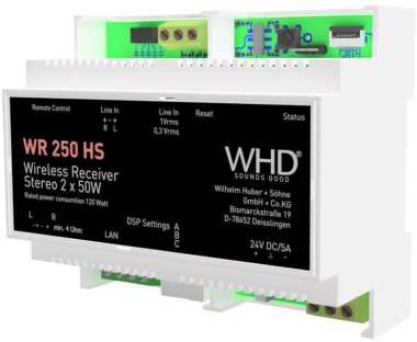 WHD Bluetooth-       WR 250 DSP HS, grau 