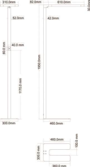 DOTLUX LED Stehleuchte       5031-040240 