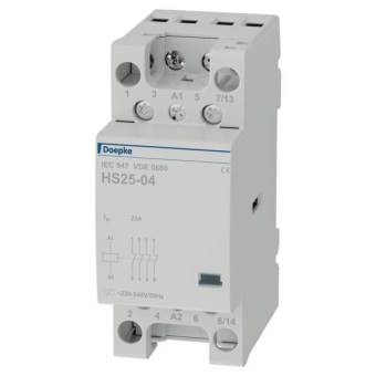 DOEP Schütz HS25-04 Schütz 25A/230V/50Hz 