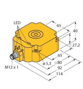 Turck Induktiver   NI75U-Q80-VP4X2-H1141 