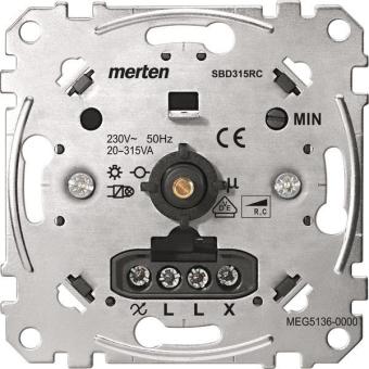 Merten Drehdimmer Einsatz   MEG5136-0000 