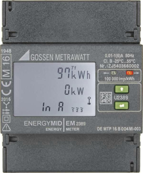 Gossen U2389-V021 Energiezähler   EM2389 