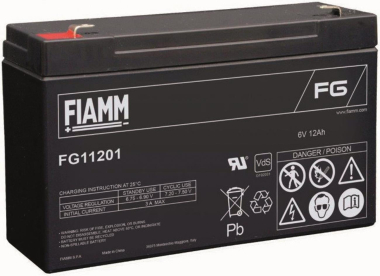 Fiamm 6V 12Ah       FIAMM6V/12AH FG11201 