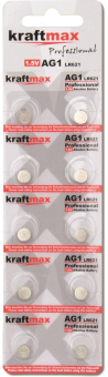 Kraftmax Knopfzelle 1,5V   KRA-LR621-B10 