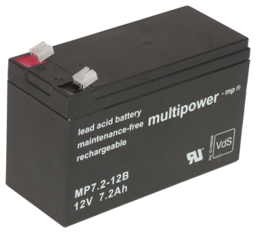 Multipower MBL12/7,2/VDS 6,3MM MP7,2-12B 