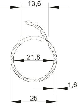 OBO 2953 M25 LGR Quick-Pipe M25 PVC 