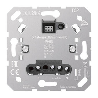 Jung Schalteinsatz Relais 1K      1701SE 
