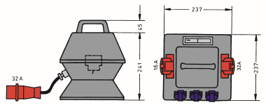 ET Steckdosenverteiler     SV 32N/A/311 