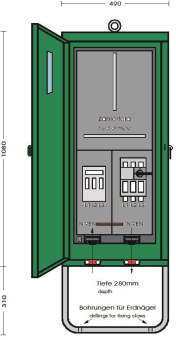 ET BV Verteilerschrank       A 80-1Z-BMO 