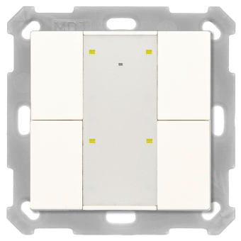 MDT RF-TA55A4.01 KNX RF+Funk Taster 4f 