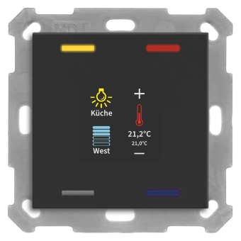 MDT BE-TAS55T406.01 KNX Taster Smart 55 