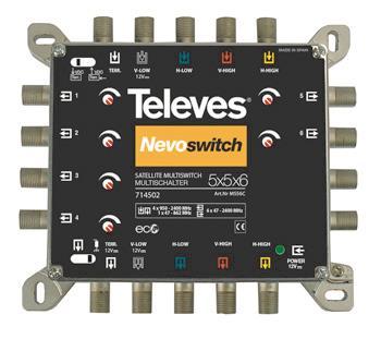 Televes Guss-Multischalter 5in6    MS56C 