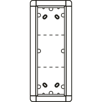 Ritto Portier Rahmen AP 3fach    1883370 