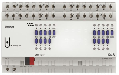 THEB KNX                  JM 8 T 24V KNX 